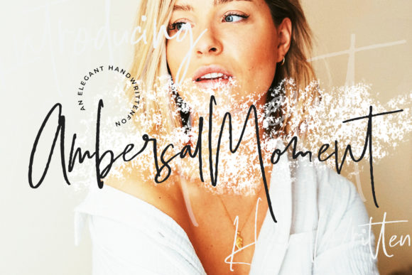 Ambersal Moment: A Script Font for Modern Branding