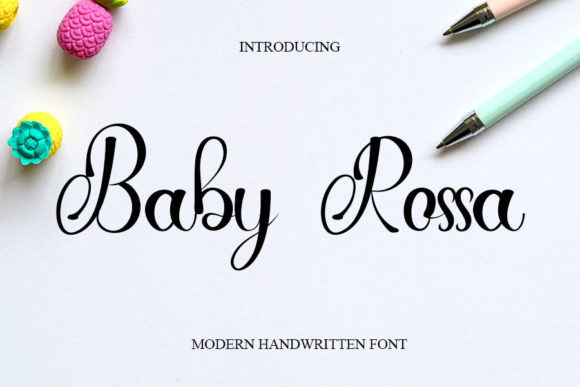 Baby Rossa Font for Modern Web Design