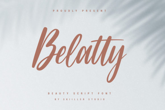 Belatty: A Handwritten Font That Elevates Your Craft Creations