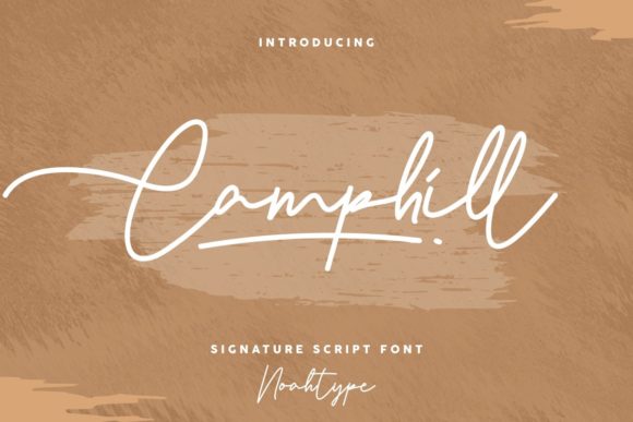 Camphill: A Handwritten Font for Elegant Editorial Design