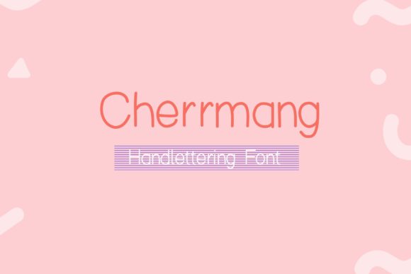 Cherrmang Font for Web Design Projects