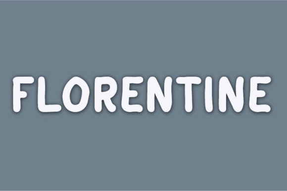 Florentine Font for Digital Creativity