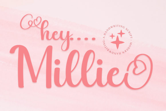 Hey Millie: A Script Font with Romantic Charm for Editorial Design