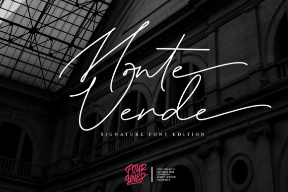 Monte Verde: A Graceful Script Font for Digital Design