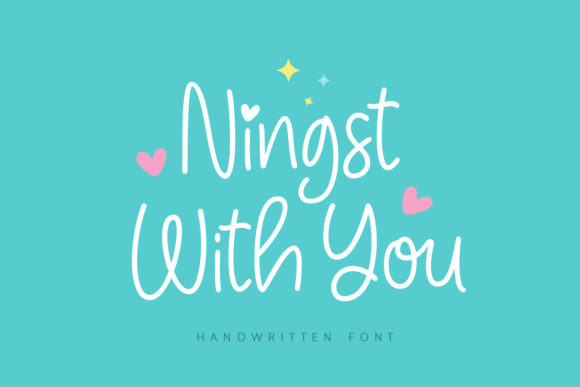 Ningst with You: A Charming Display Font for Web Design