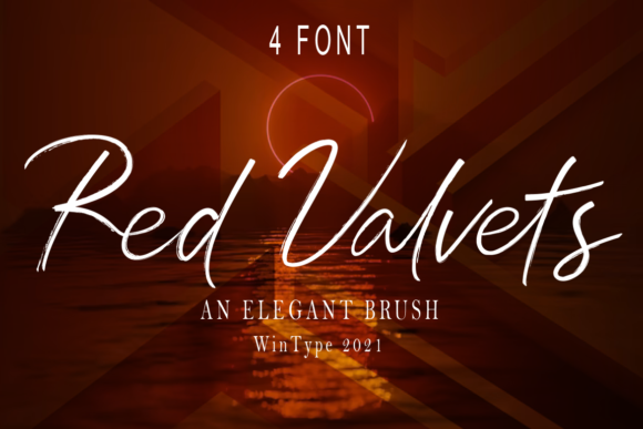 Red Valvets: A Timeless Handwritten Font for Creative Makers