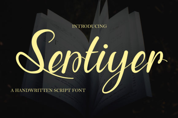 Sentiyer: A Handwritten Font for Editorial Design