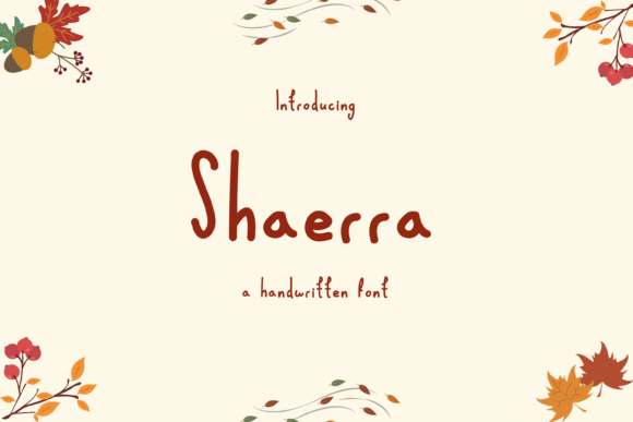 Shaerra: A Refined Script Font for Web Design