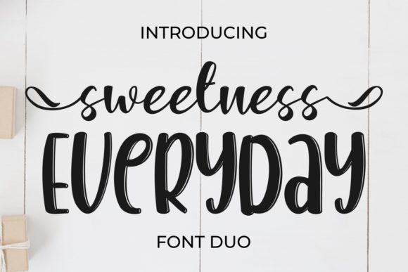 Sweetness Everyday Duo Font for Vibrant Branding