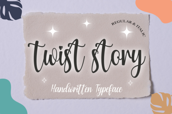 Twist Story Font for Professional Branding