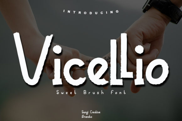 Vicello: A Handwritten Font for Effortless Editorial Design